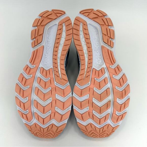 Saucony Guide ISO Everun Women Running Shoes Size 10 Blue/Peach/Gray Knit Comfy - Picture 7 of 16